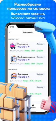 Скриншот Ozon Job 2